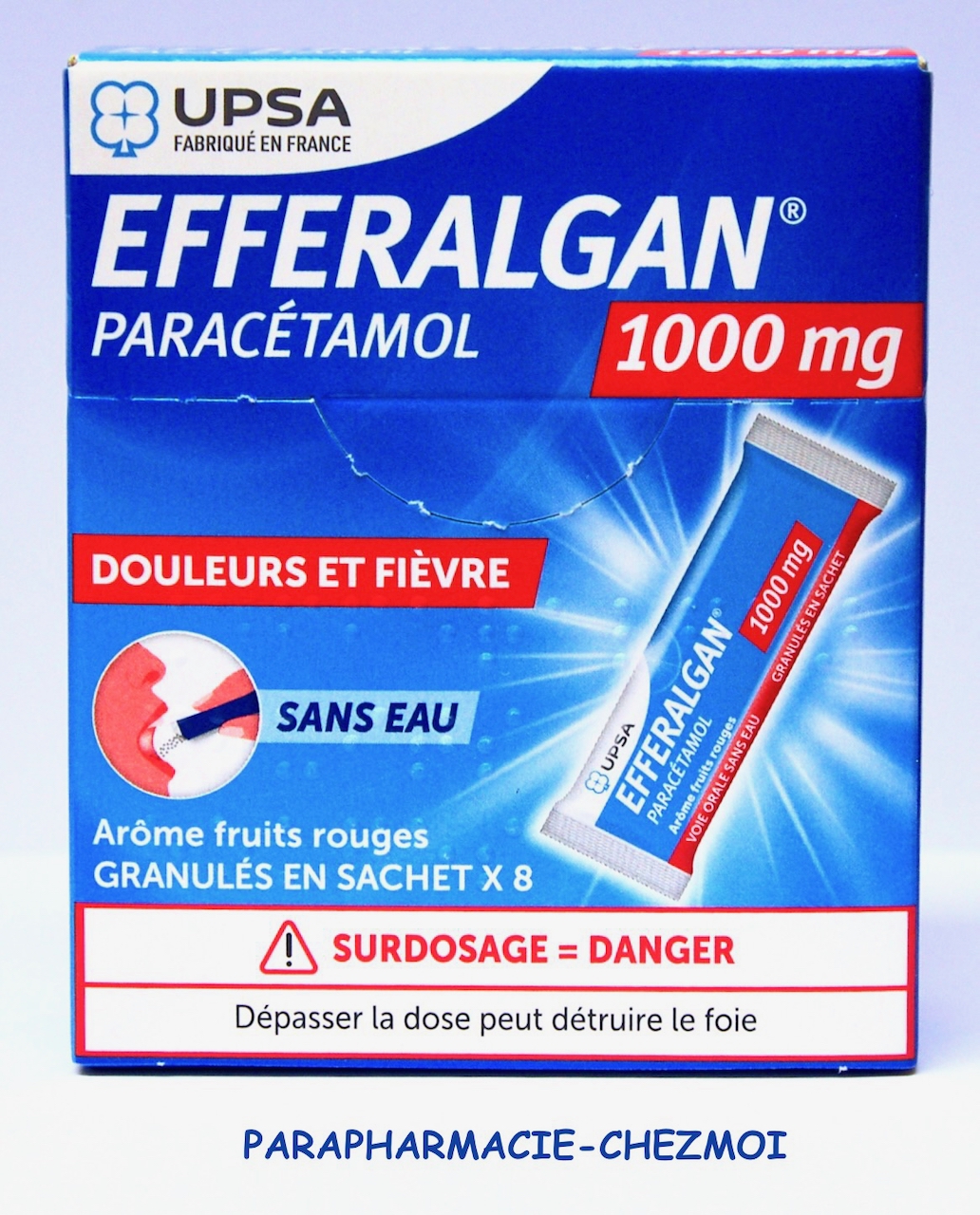 Efferalgan G Sachet Fruits Rouges Parapharmacie Chez Moi