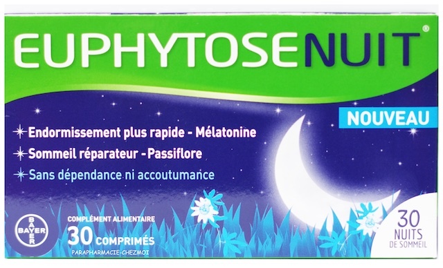 EUPHYTOSE NUIT COMPRIMÉS  Parapharmacie Chez moi