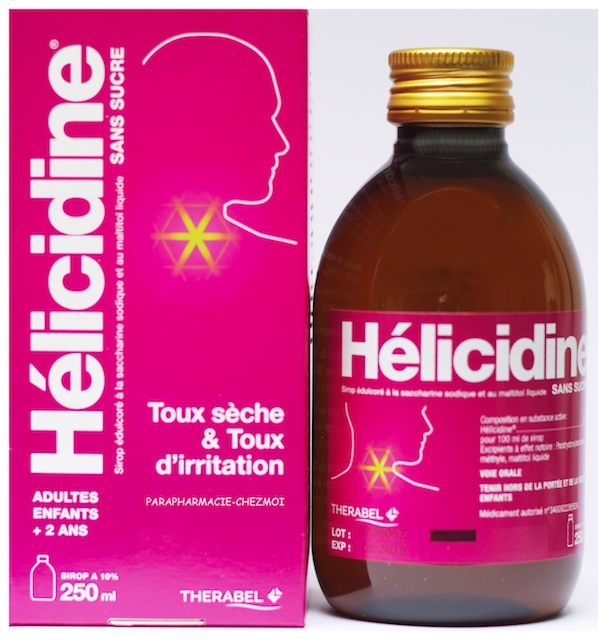 Helicidine Toux Seche Sirop Sans Sucre Parapharmacie Chez Moi