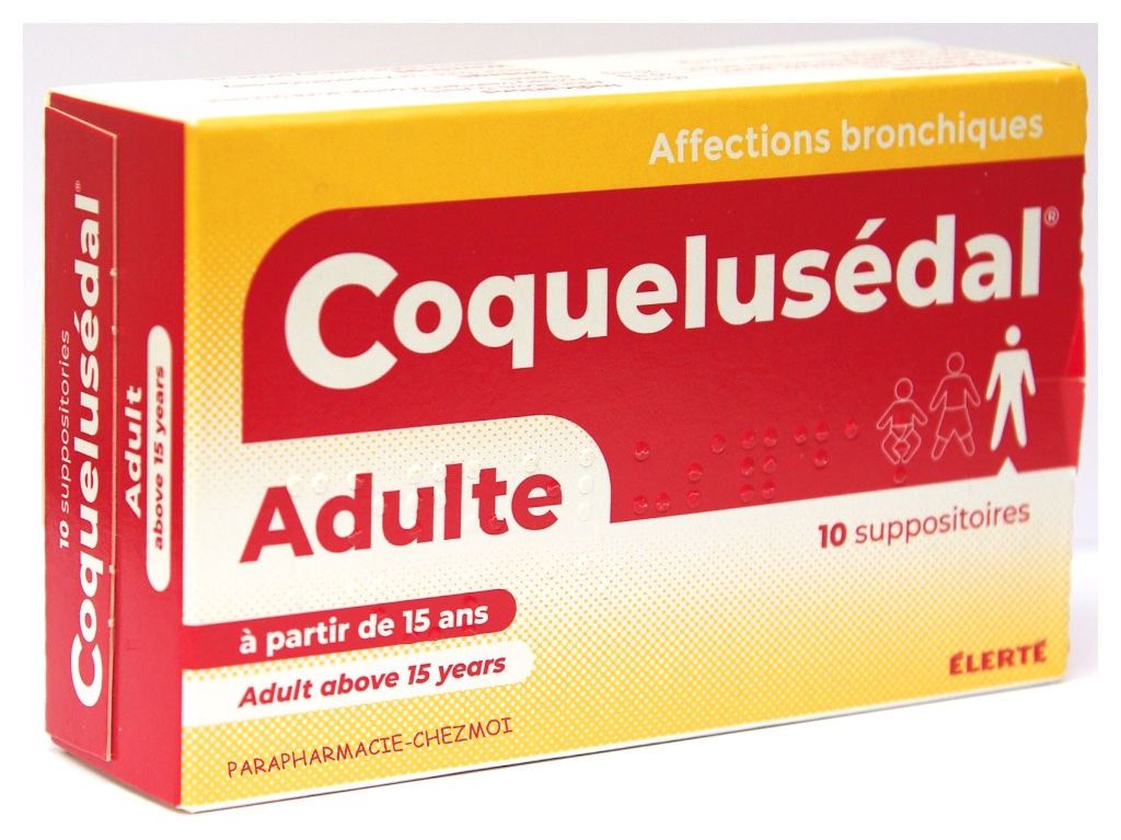 Coquelusedal Adulte Suppositoires Parapharmacie Chez Moi