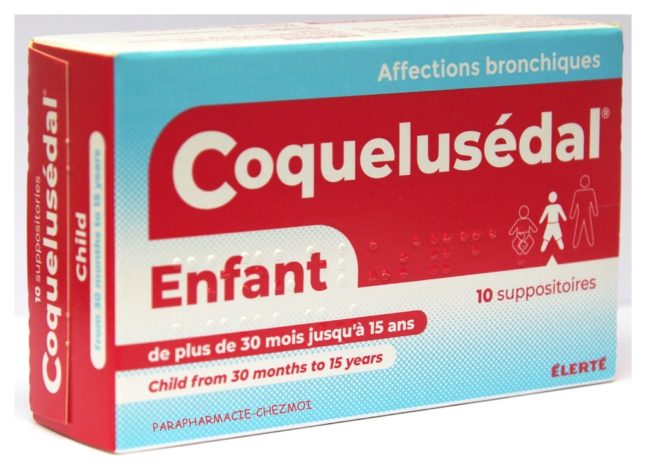 Coquelusedal Enfant Suppositoires Parapharmacie Chez Moi