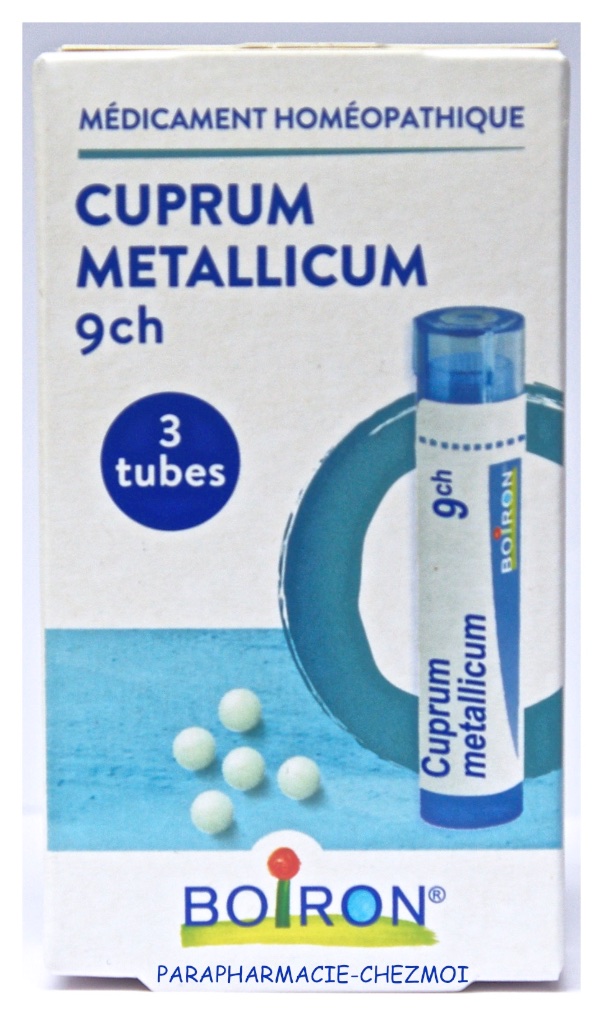 CUPRUM METALLICUM GRANULES 9CH PACK : LOT DE 3 TUBES - Parapharmacie