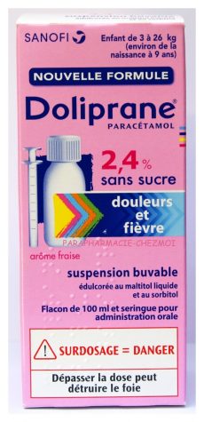 Doliprane 2 4 Suspension Buvable Enfant Sans Sucre Parapharmacie Chez Moi