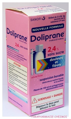 Doliprane 2 4 Suspension Buvable Enfant Sans Sucre Parapharmacie Chez Moi