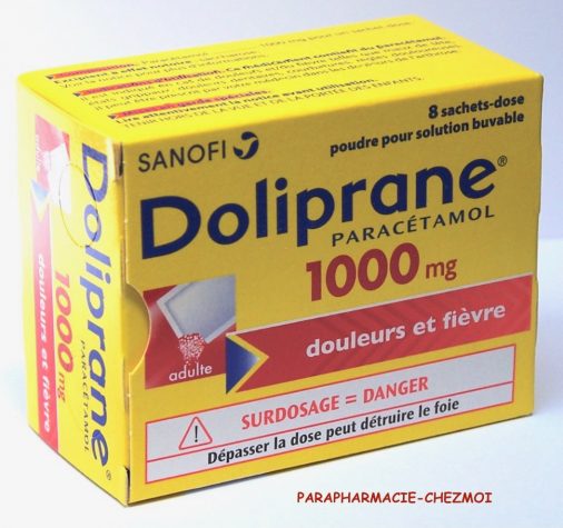 Doliprane 1000 Mg Sachets Dose Parapharmacie Chez Moi