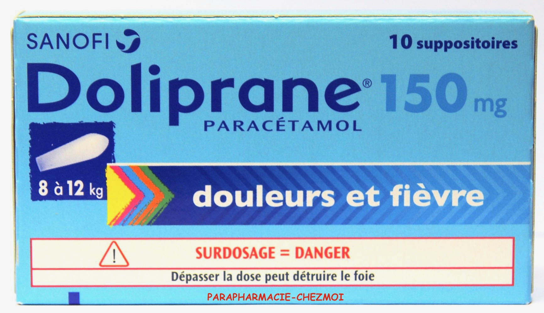 Doliprane 150 Mg Suppositoires Parapharmacie Chez Moi