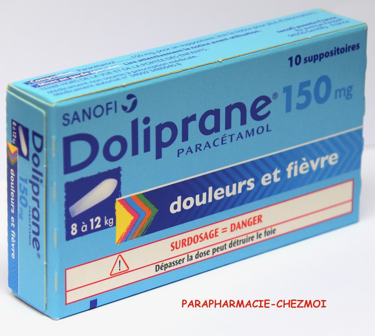 Doliprane 150 Mg Suppositoires Parapharmacie Chez Moi