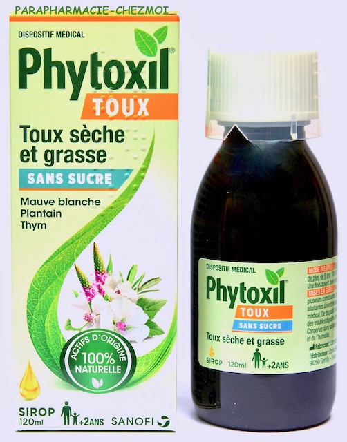 Phytoxil sirop sans sucre 120ml