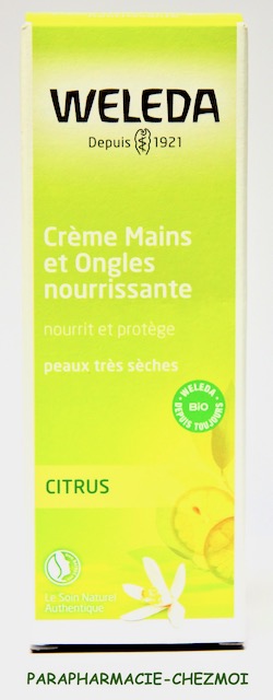 Crème nutritive Mains et Ongles au Citrus - Weleda