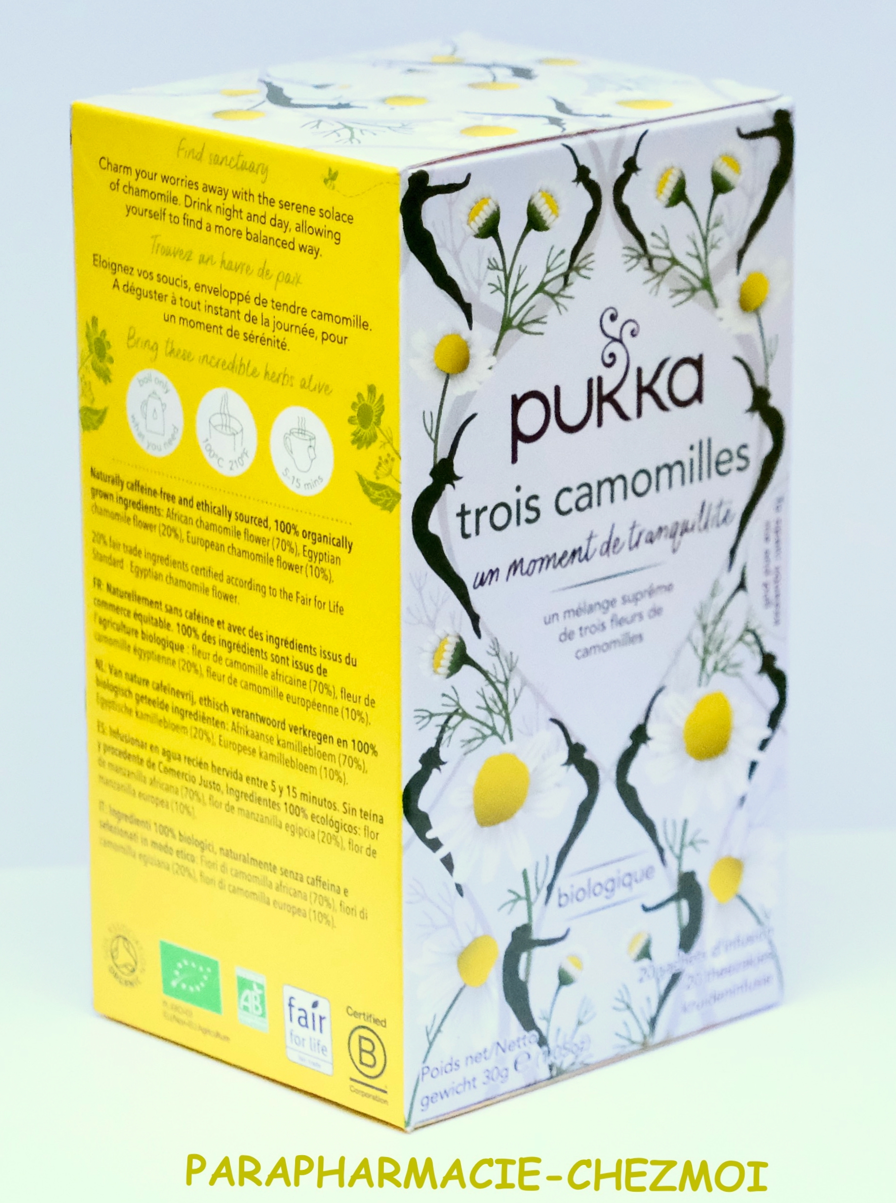 Infusion PUKKA Trois Camomilles